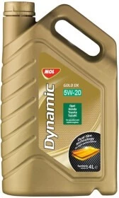 Моторна олива MOL Dynamic Gold DX 5W-20 4 л (13303059)