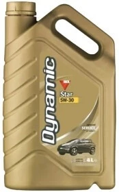 Моторна олива MOL Dynamic Star 5W-30 4 л (13301151)