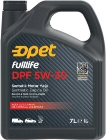 Моторна олива Opet FullLife DPF 5W-30 7 л (601446115)