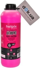 Антифриз Helpix Ultra G12+ рожевий -40 &deg;C, 1 л готовий антифриз (6713)