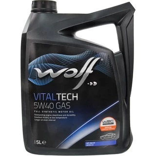 Моторна олива Wolf Vitaltech Gas 5W-40 5 л (8326097)