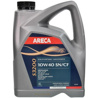 Моторна олива Areca S3200 10W-40 4 л (052242)