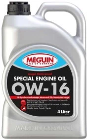 Моторна олива Meguin Special Engine Oil 0W-16 4 л (33056)