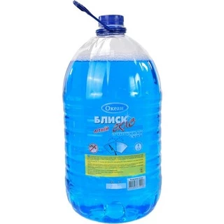 Омивач скла Омивач Ocean БлискСкло літній блакитна річка 5 л (4820046672018)