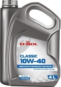 Моторна олива TEMOL Classic 10W-40 4 л напівсинтетична (C10W40-4L)