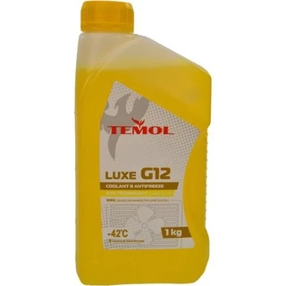 Антифриз TEMOL Luxe G12 жовтий -42 &deg;C, 1 л готовий антифриз (T-LG12Y-1L)