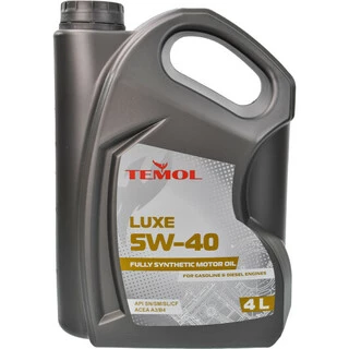 Моторна олива TEMOL Luxe 5W-40 4 л (T-L5W40-4L)