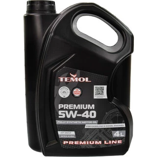 Моторна олива TEMOL Premium 5W-40 4 л (T-P5W40-4L)