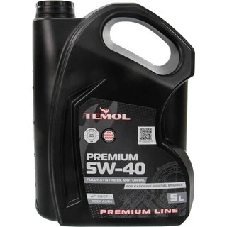 Моторна олива TEMOL Premium 5W-40 5 л (T-P5W40-5L)