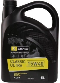 Моторна олива Starline Classic Ultra 15W-40 5 л (SNACU5)