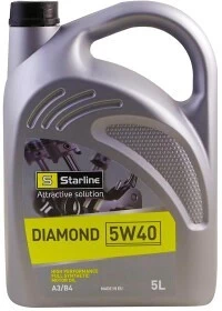 Моторна олива Starline Diamond 5W-40 5 л (SNAD5)