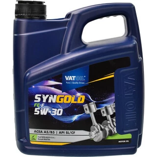 Моторна олива VatOil SynGold FE-F 5W-30 4 л (50779)