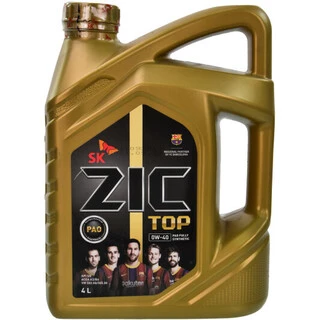 Моторна олива ZIC Top 0W-40 4 л (162611)