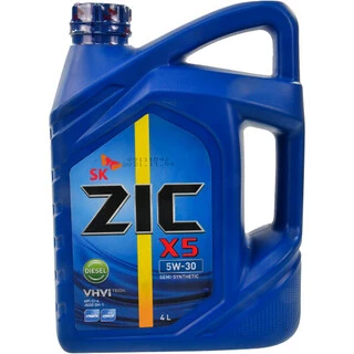 Моторна олива ZIC X5 Diesel 5W-30 4 л (162671)