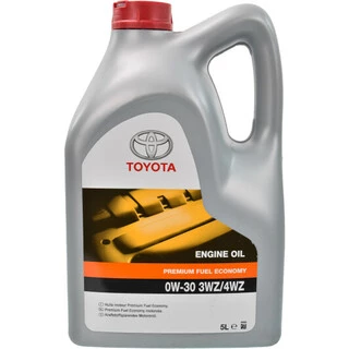 Моторна олива Toyota Premium Fuel Economy 3WZ/4WZ 0W-30 5 л (0888083640)