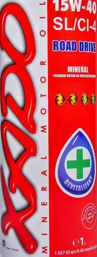 Моторна олива Xado Atomic Oil SL/CI-4 15W-40 1 л (XA25113)