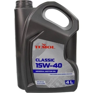 Моторна олива TEMOL Classic 15W-40 4 л (T-C15W40-4L)