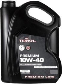 Моторна олива TEMOL Premium 10W-40 5 л (T-P10W40-5L)