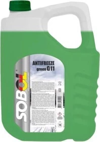 Антифриз Sobol G11 зелений -30 &deg;C, 10 л готовий антифриз (7740)