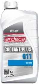 Антифриз Ardeca Coolant Plus G11 синьо-зелений -35 °C, 1 л готовий антифриз (5425026364984)