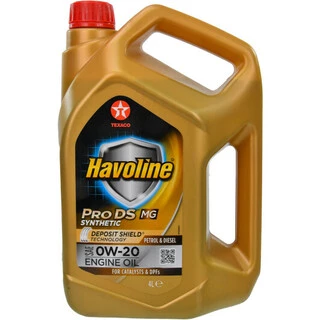 Моторна олива Texaco Havoline ProDS MG 0W-20 4 л (804350MHE)