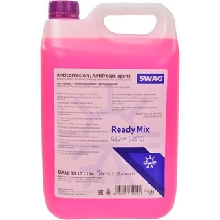Антифриз SWAG Ready Mix G12++ фіалковий -35 &deg;C, 5 л готовий антифриз (33101134)