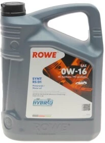 Моторна олива Rowe Synt RS D1 0W-16 5 л (20005-0050-99)