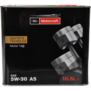 Моторна олива Ford Motorcraft A5 5W-30 10.5 л (M2C913DF10LTR)