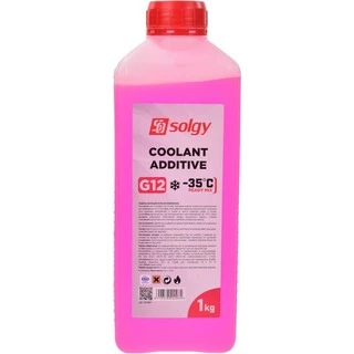 Антифриз Solgy Coolant G12 червоний -35 &deg;C, 1 л готовий антифриз (503007)