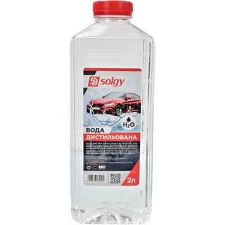Дистильована вода Дистильована вода Solgy 2 л (502001)