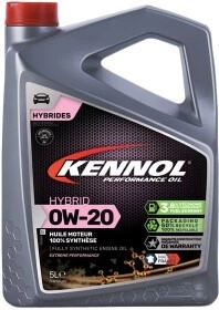 Моторна олива Kennol Hybrid 0W-20 5 л (192443)