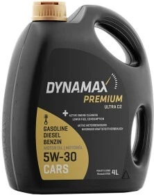 Моторна олива Dynamax Premium Ultra C2 5W-30 4 л (502047)