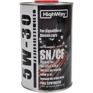 Моторна олива HighWay Professional 5W-30 1 л (10116)