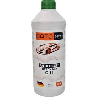 Антифриз SATO tech Ready Mix G11 зелений -35 &deg;C, 1,5 л готовий антифриз (G1101GRM)
