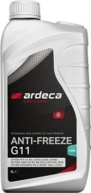 Антифриз Ardeca Anti-Freeze G11 синьо-зелений 1 л концентрат антифризу (5425026364830)