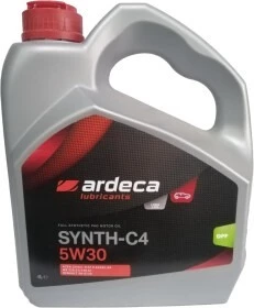 Моторна олива Ardeca Synth-C4 5W-30 4 л (5425026364199)