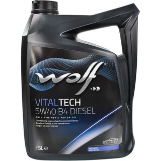 Моторна олива Wolf Vitaltech B4 Diesel 5W-40 5 л (1042635)