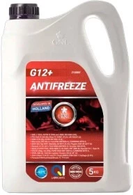 Антифриз GNL G12+ червоний -40 &deg;C, 5 л готовий антифриз (212005)