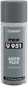 Антикор Антигравій Body Pro Series U951 AutoFlex каучуковий сірий (5100700030)
