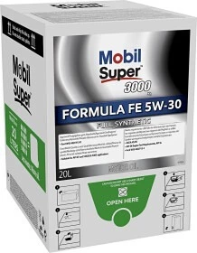Моторна олива Mobil Super 3000 X1 Formula FE 5W-30 20 л bag-in-box (829826)