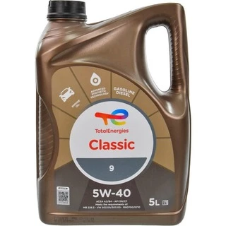 Моторна олива Total Classic 9 5W-40 5 л (213696)