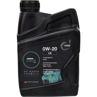 Моторна олива AVISTA Pace EVO US 0W-20 1 л (164743)