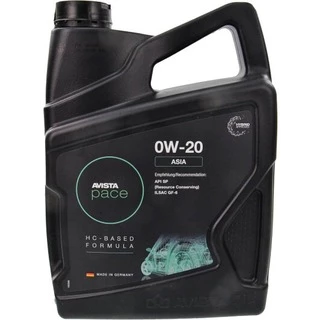 Моторна олива AVISTA Pace Asia 0W-20 4 л (180568)