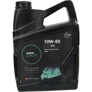 Моторна олива AVISTA Pace Asia 10W-60 4 л (180225)