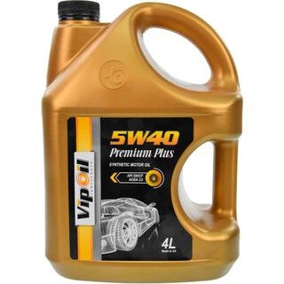 Моторна олива VIPOIL Premium Plus 5W-40 4 л (0439459)