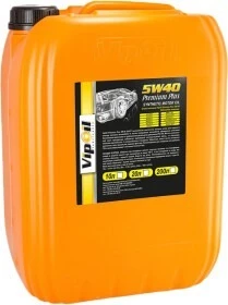 Моторна олива VIPOIL Premium Plus 5W-40 20 л (0644119)