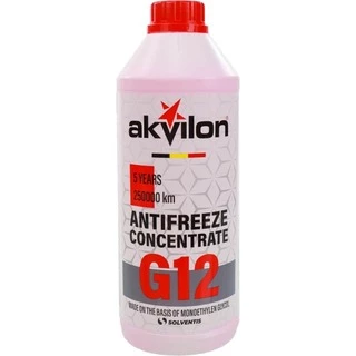 Антифриз Akvilon G12 червоний 1,5 л концентрат антифризу (AKVILONANTCG12168KG)