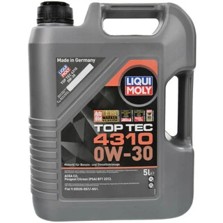 Моторна олива Liqui Moly Top Tec 4310 0W-30 5 л (2362)