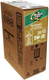 Моторна олива QUAKER STATE Full Synthetic 5W-30 22.71 л EcoBox (550046193)