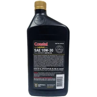 Моторна олива Coastal Lubrigold 10W-30 0.946 л (402155)